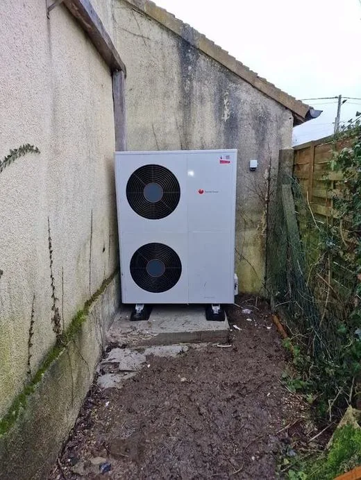 Installation PAC Saunier Duval